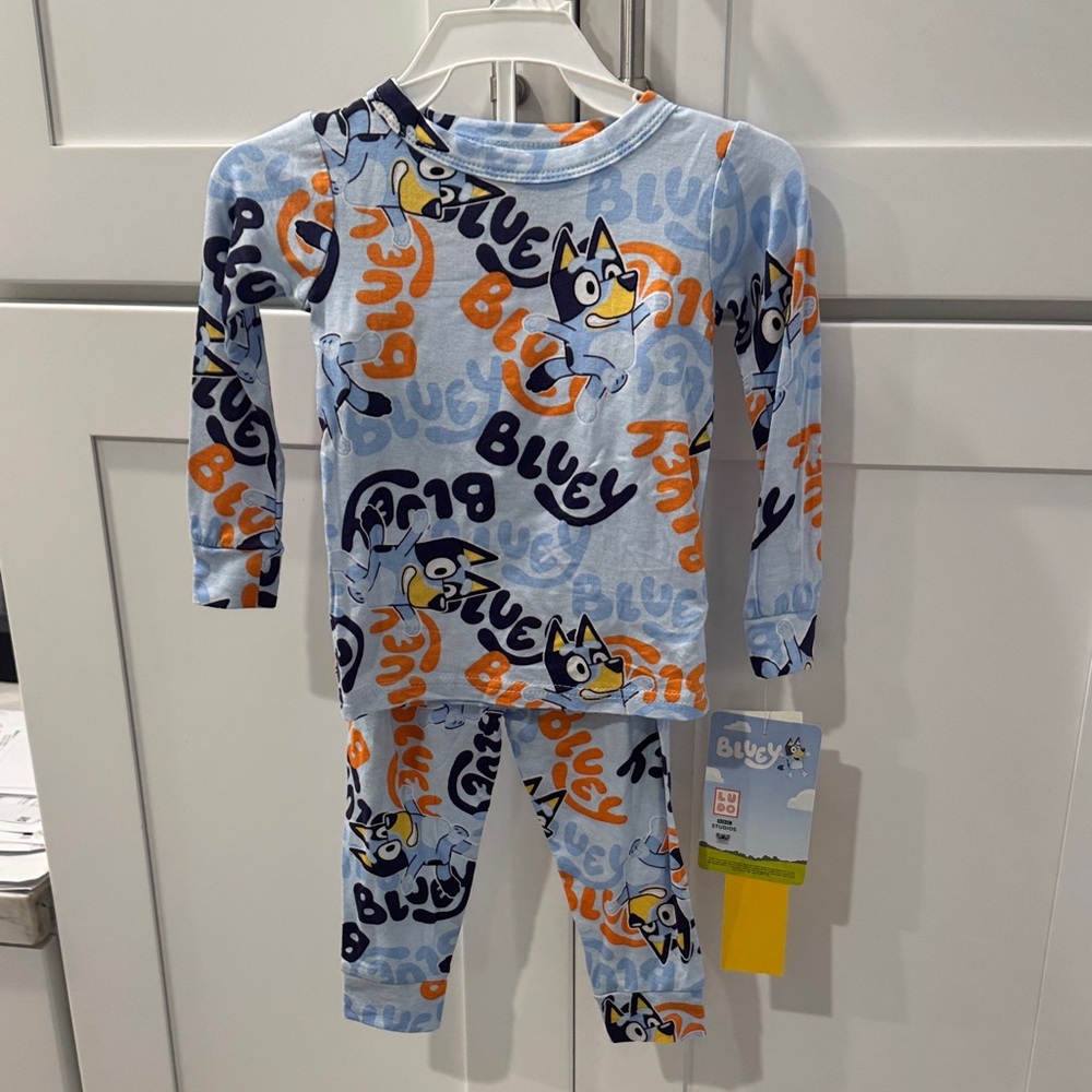 Bluey Pajamas - 18M